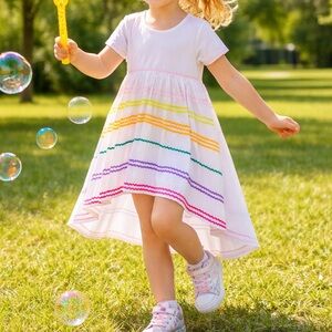 Lola + The Boys Rainbow Dress